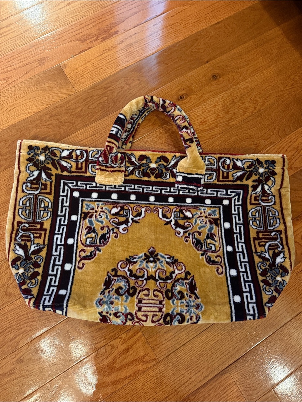 Puebco inc. rug carpet tote bag